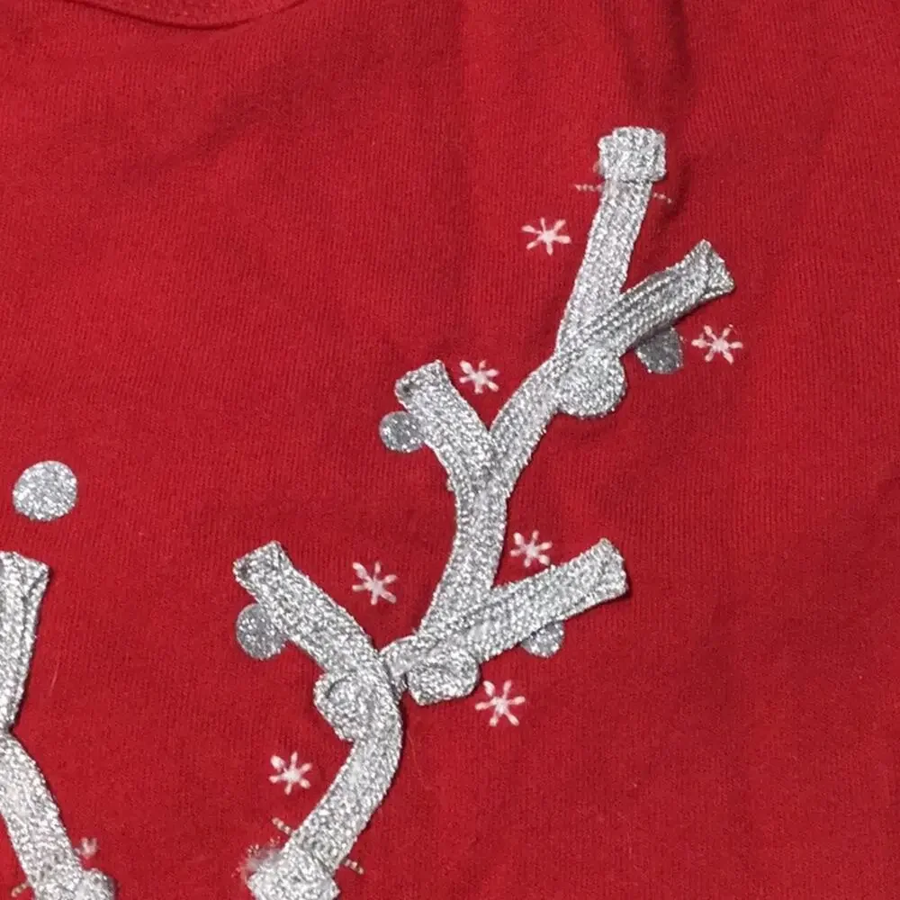 Baby gap reindeer T-shirt red worn once 3t